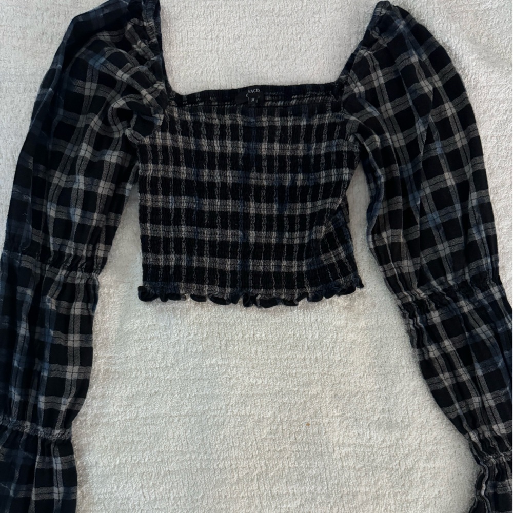 Crop top long sleeve